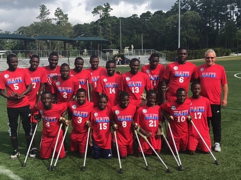 Amputee Haiti Soccer Team 6698