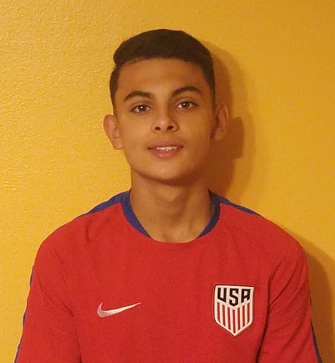 Cesar Cordova U15 National Team