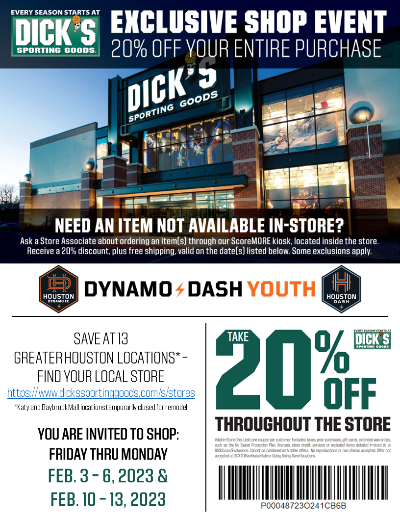 Dynamo Dash Youth Soccer Club - Feb3-6 & Feb10-13