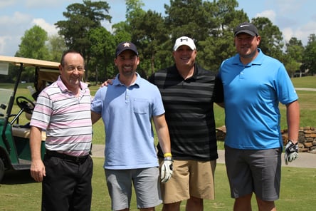 Foursome Nigel Vaughan Golf Picture 2019